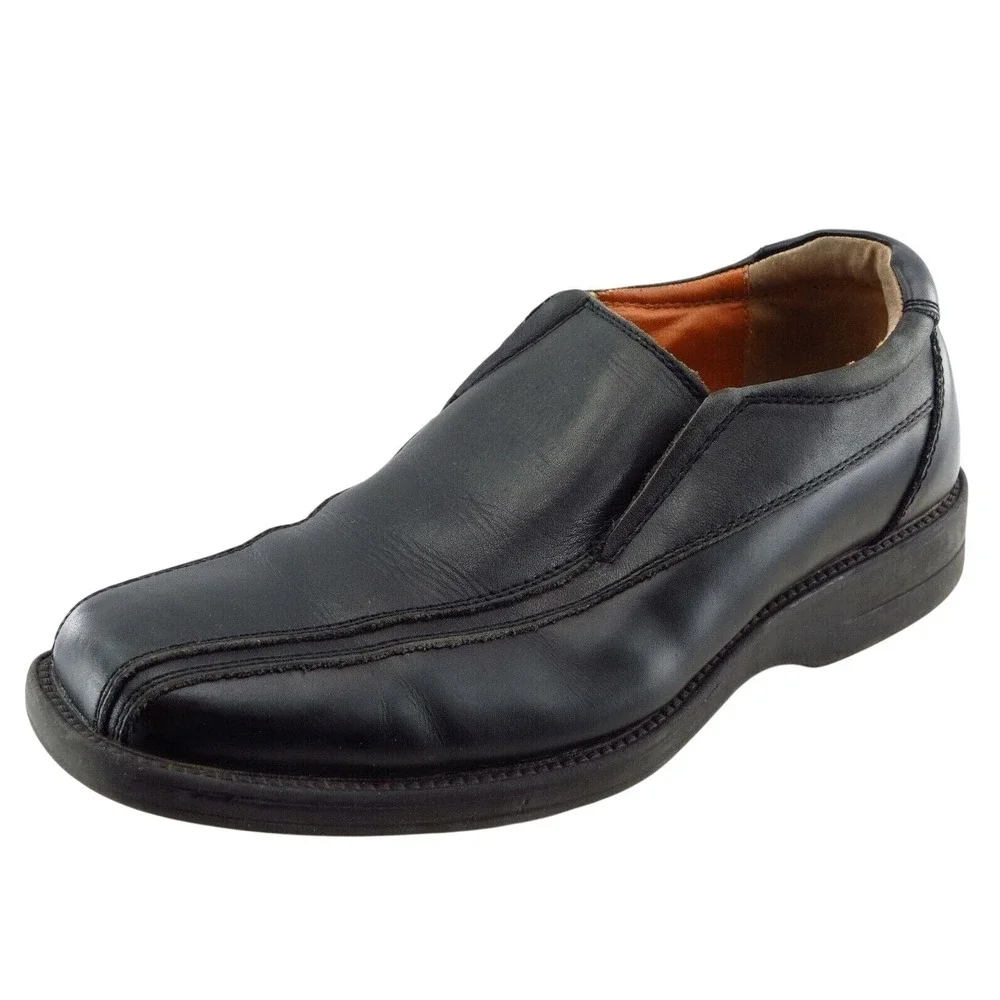 Steve Madden Shoes Size‎ 7.5 M Black Loafer Leather Men